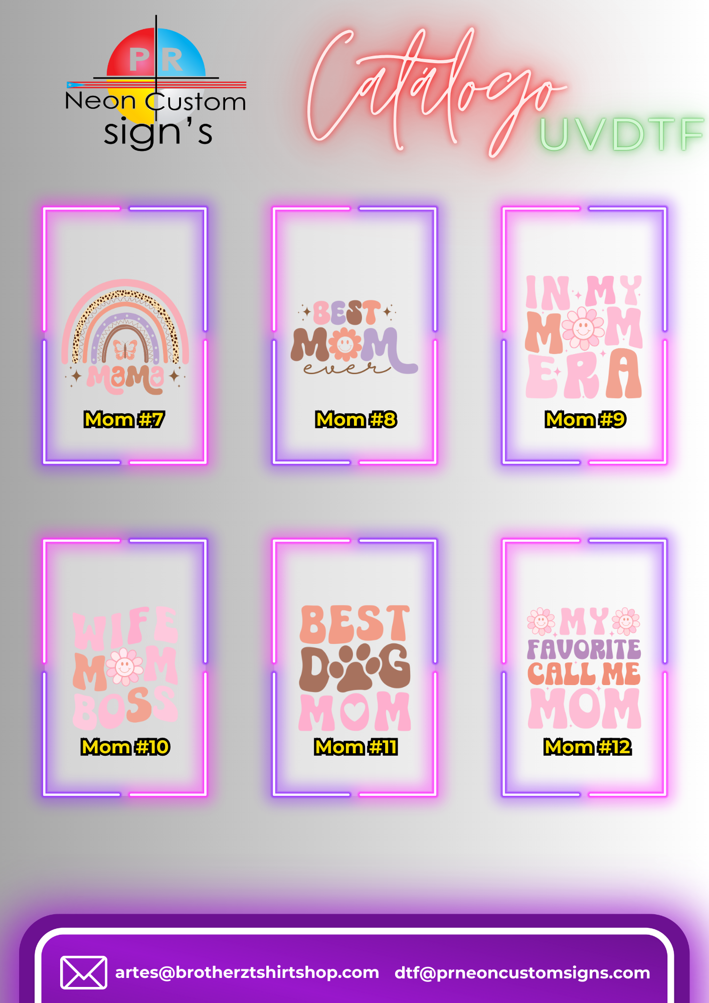 Mom Stickers 1.5"
