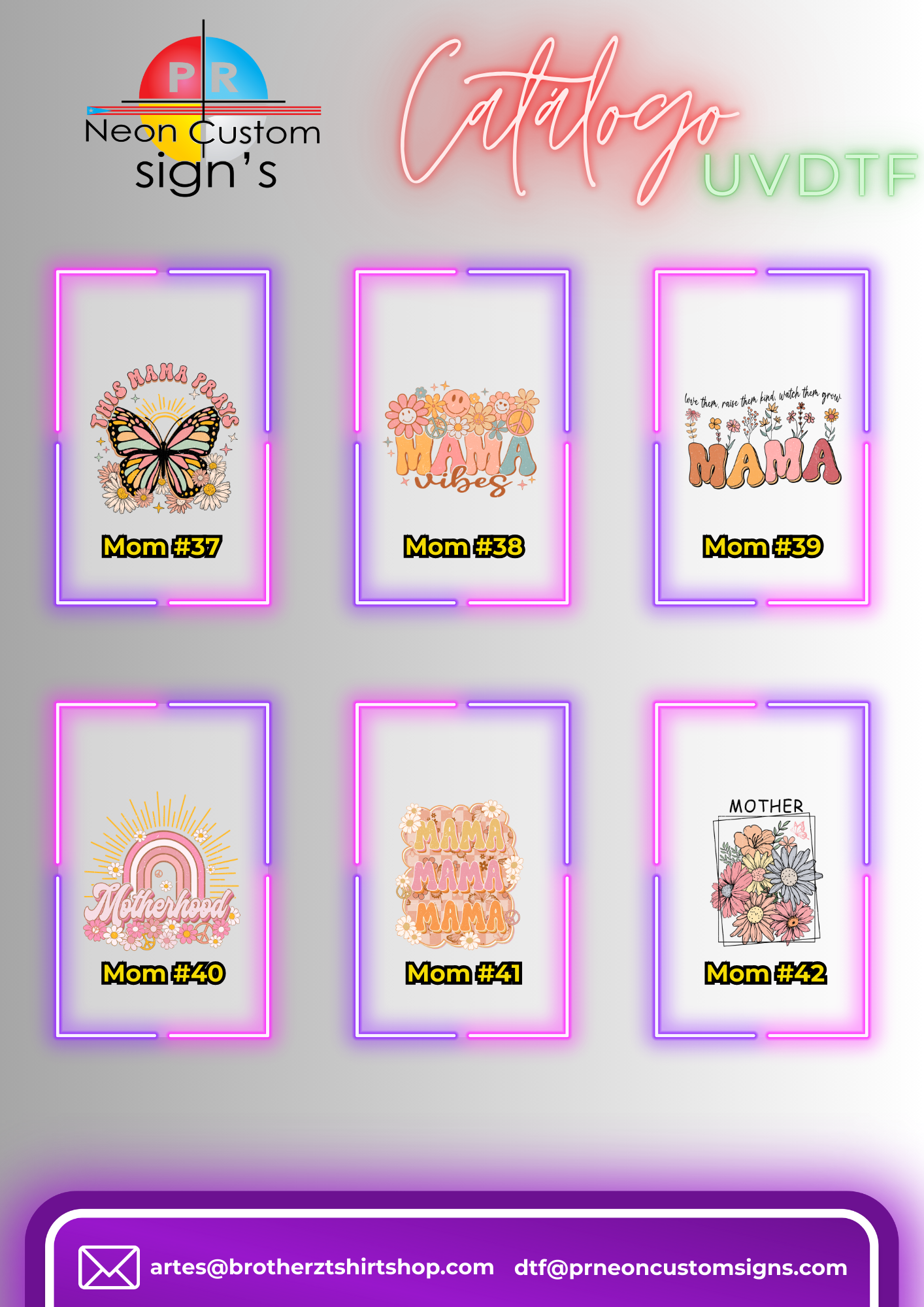 Mom Stickers 1.5"