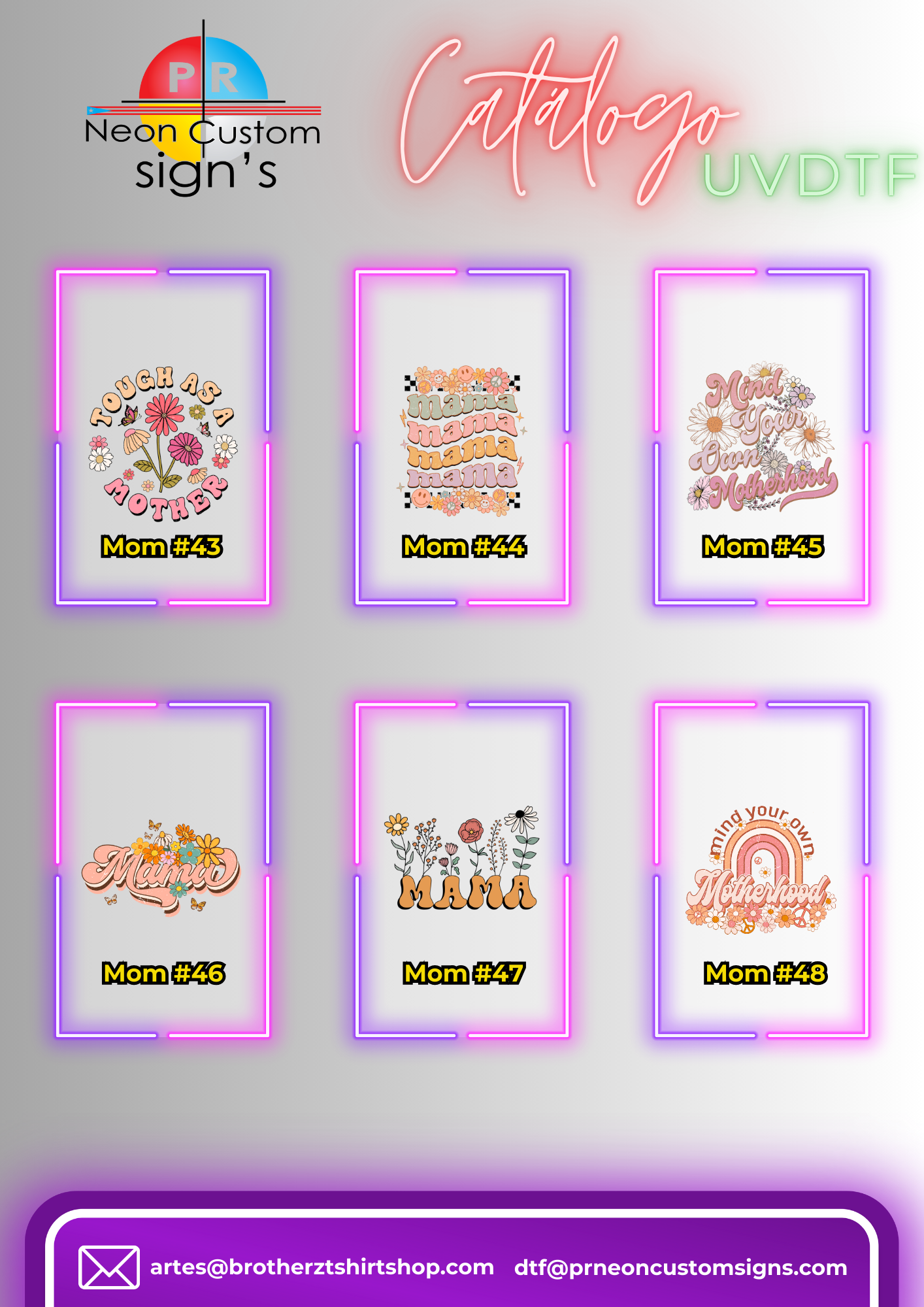 Mom Stickers 1.5"