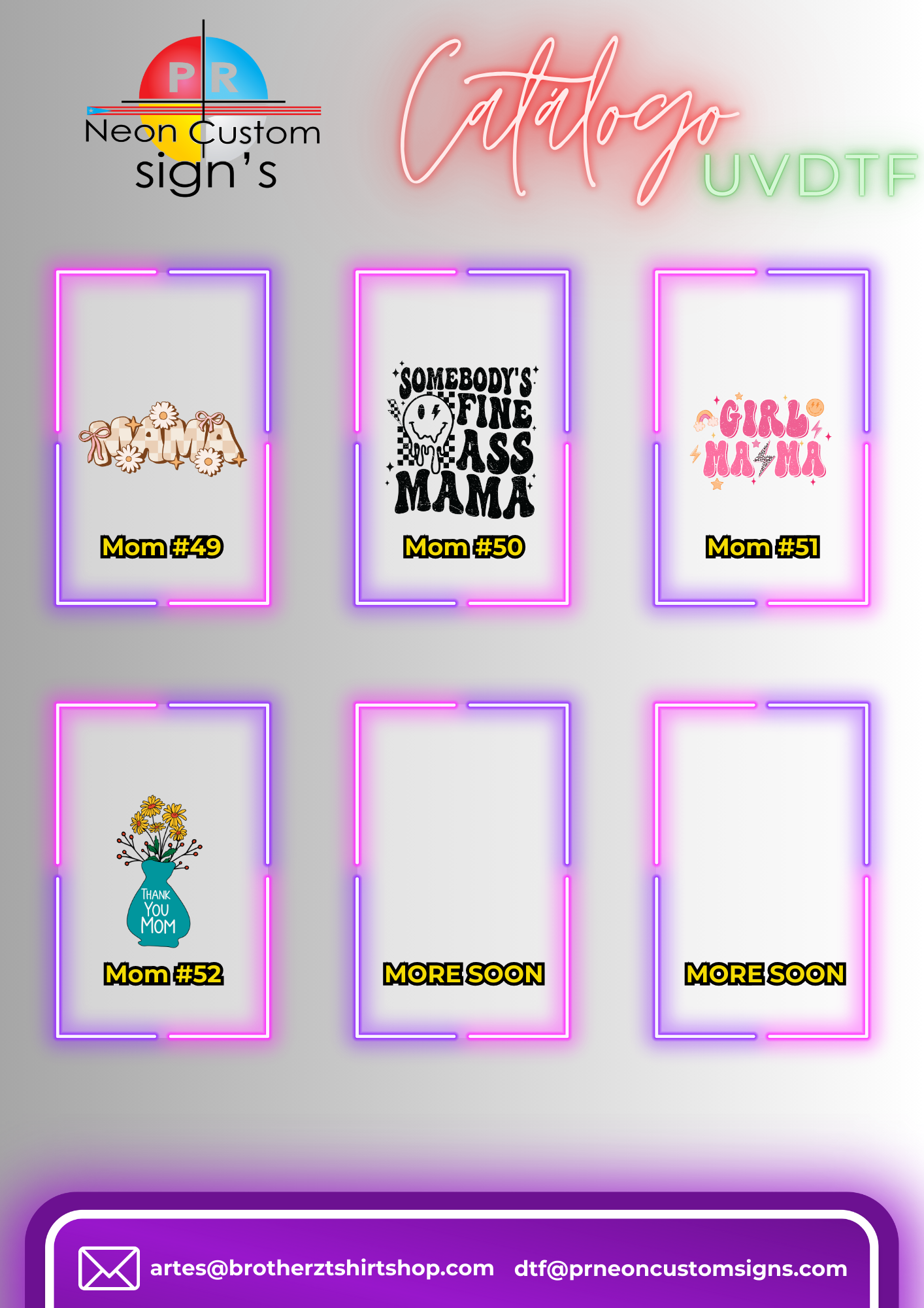 Mom Stickers 1.5"
