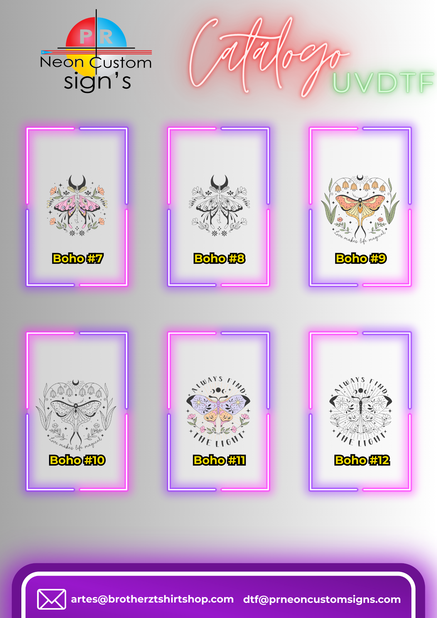 Boho Stickers 1.5"