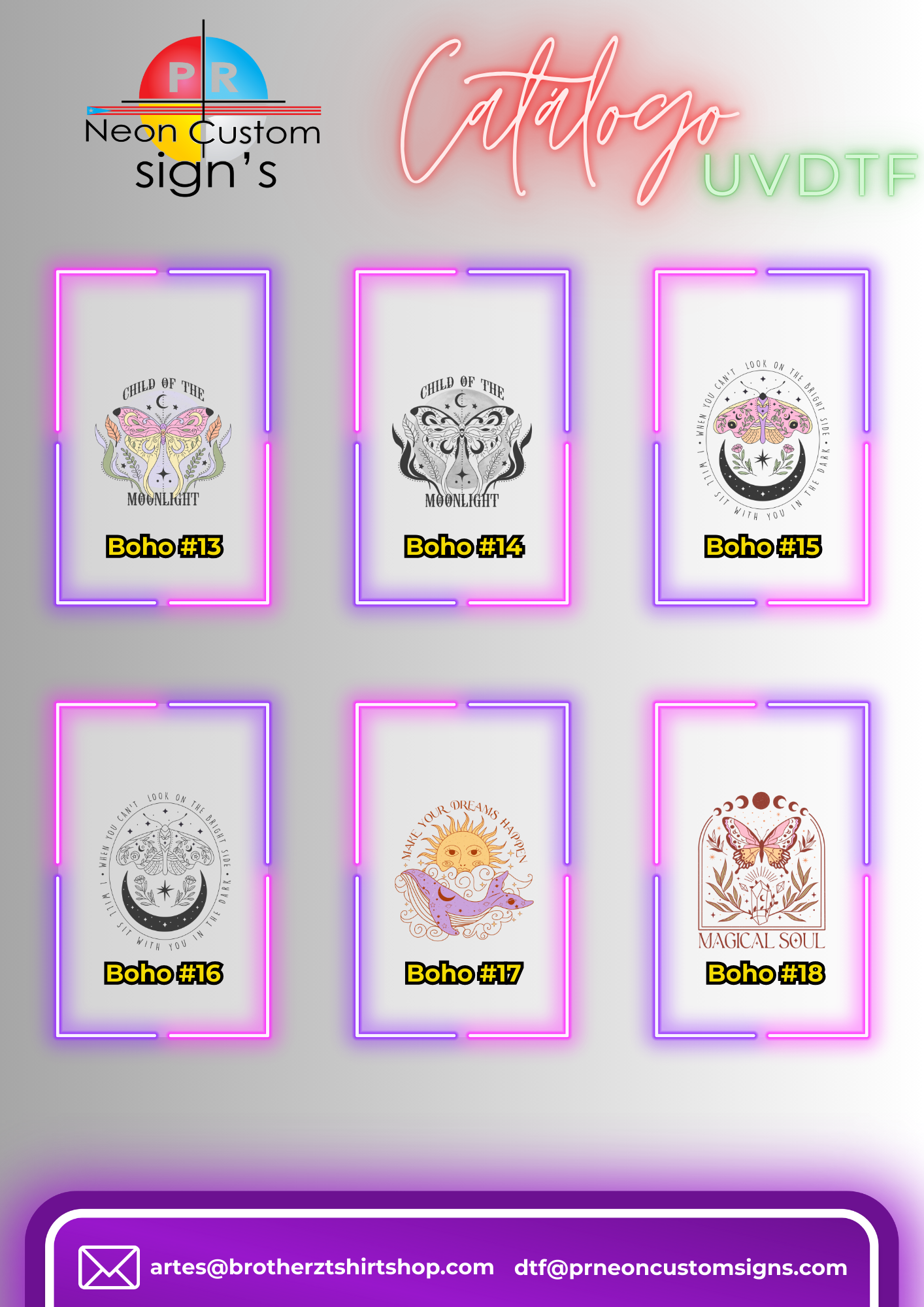 Boho Stickers 1.5"