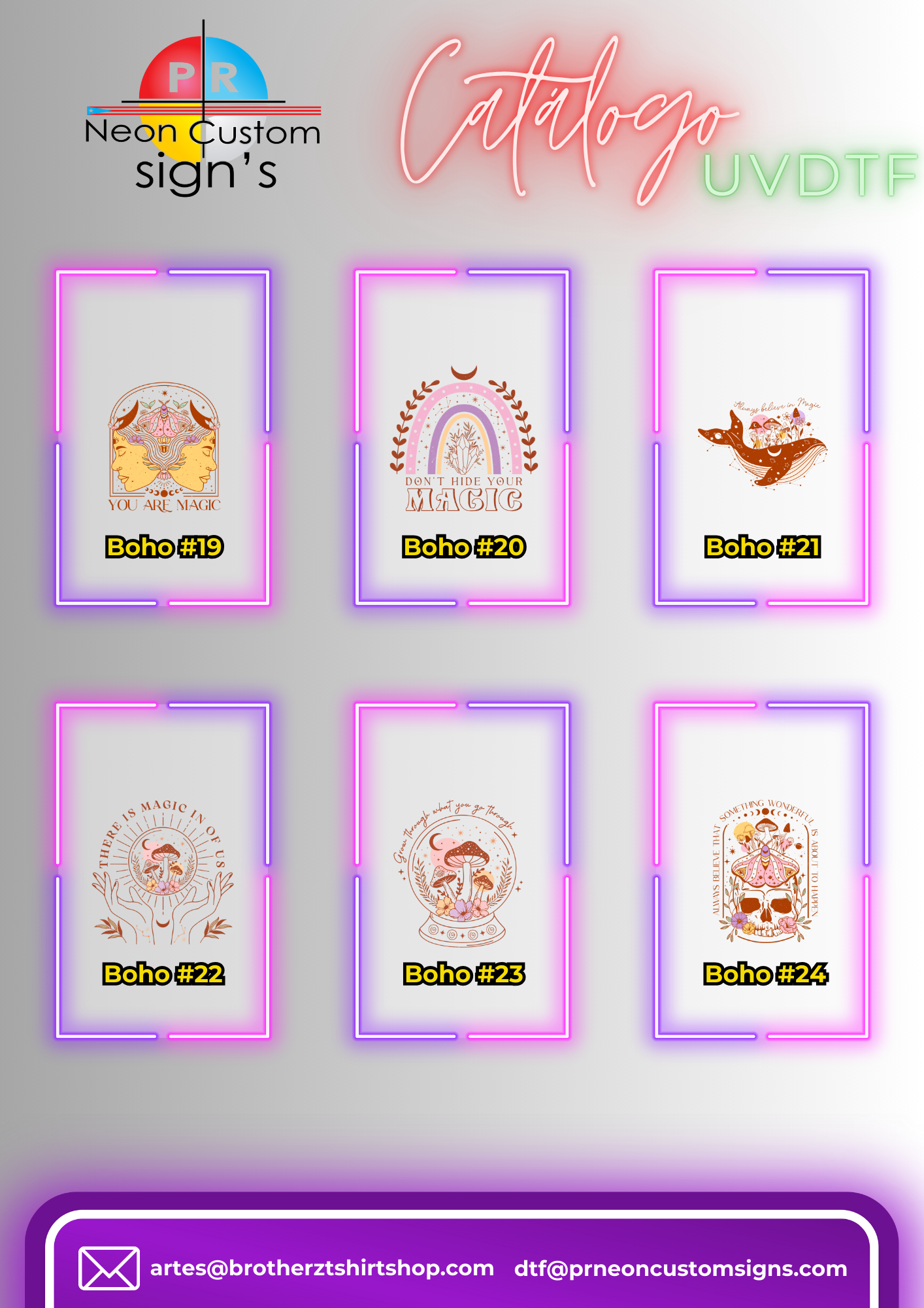 Boho Stickers 1.5"