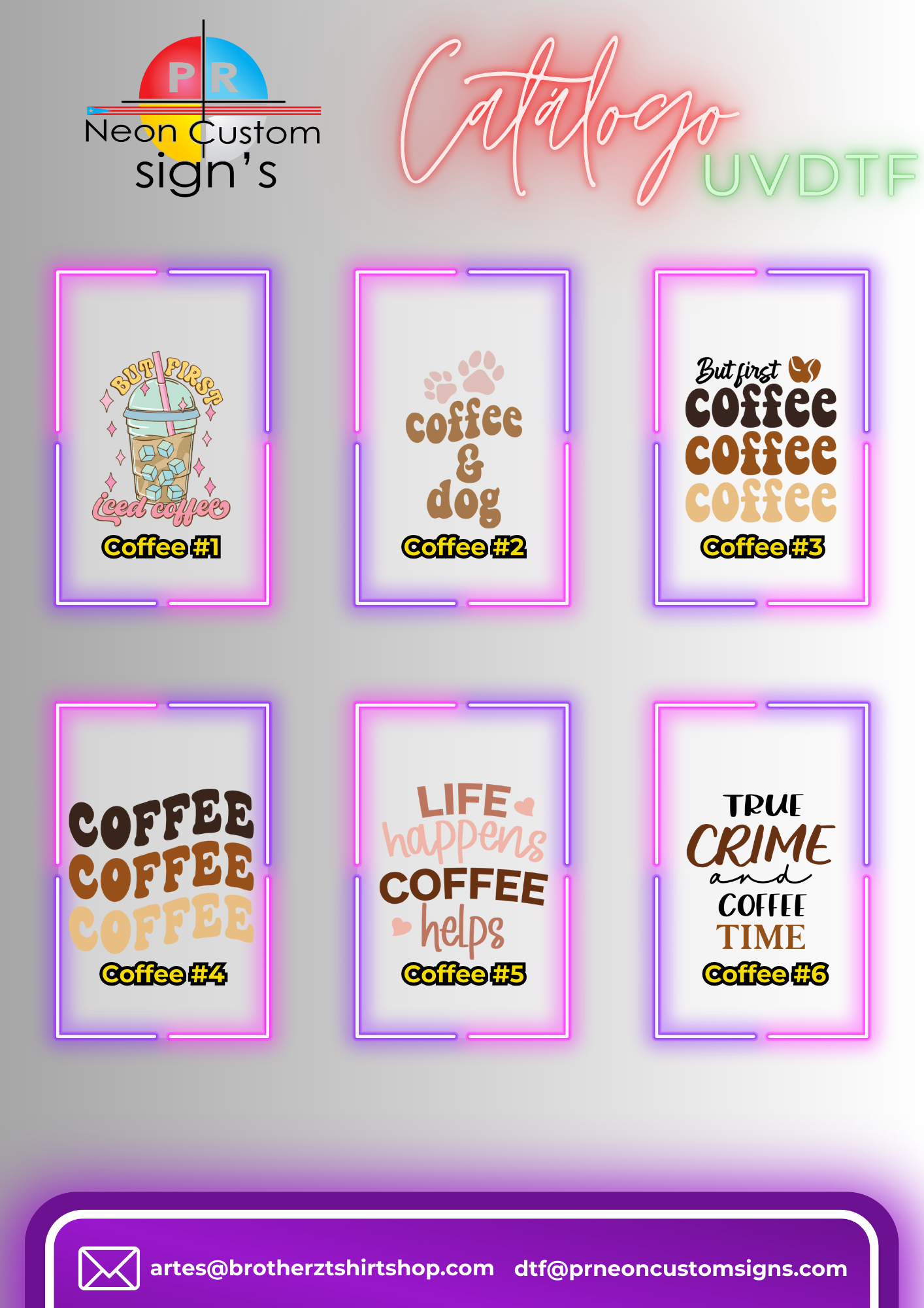 Coffee Stickers 1.5"