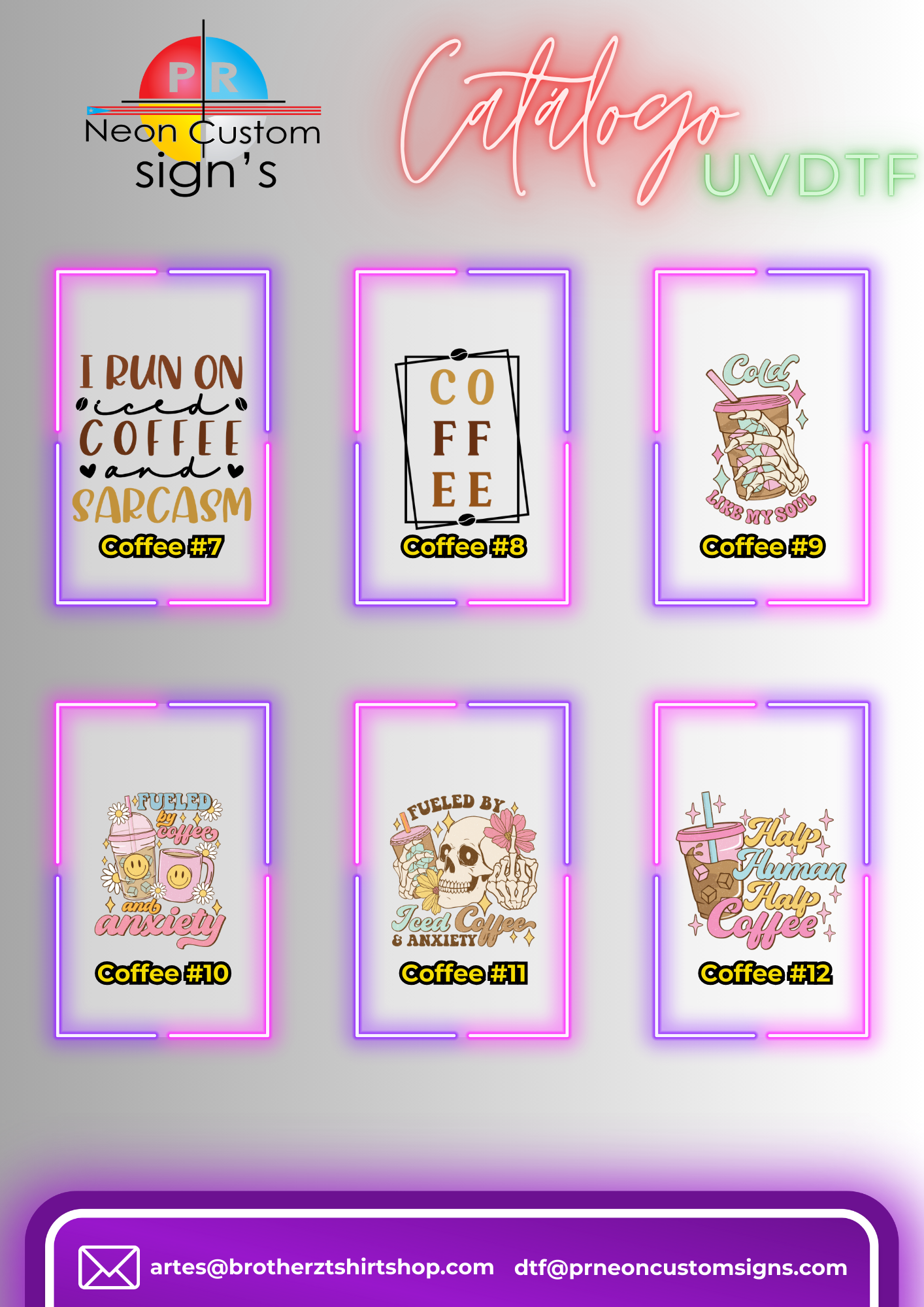 Coffee Stickers 1.5"