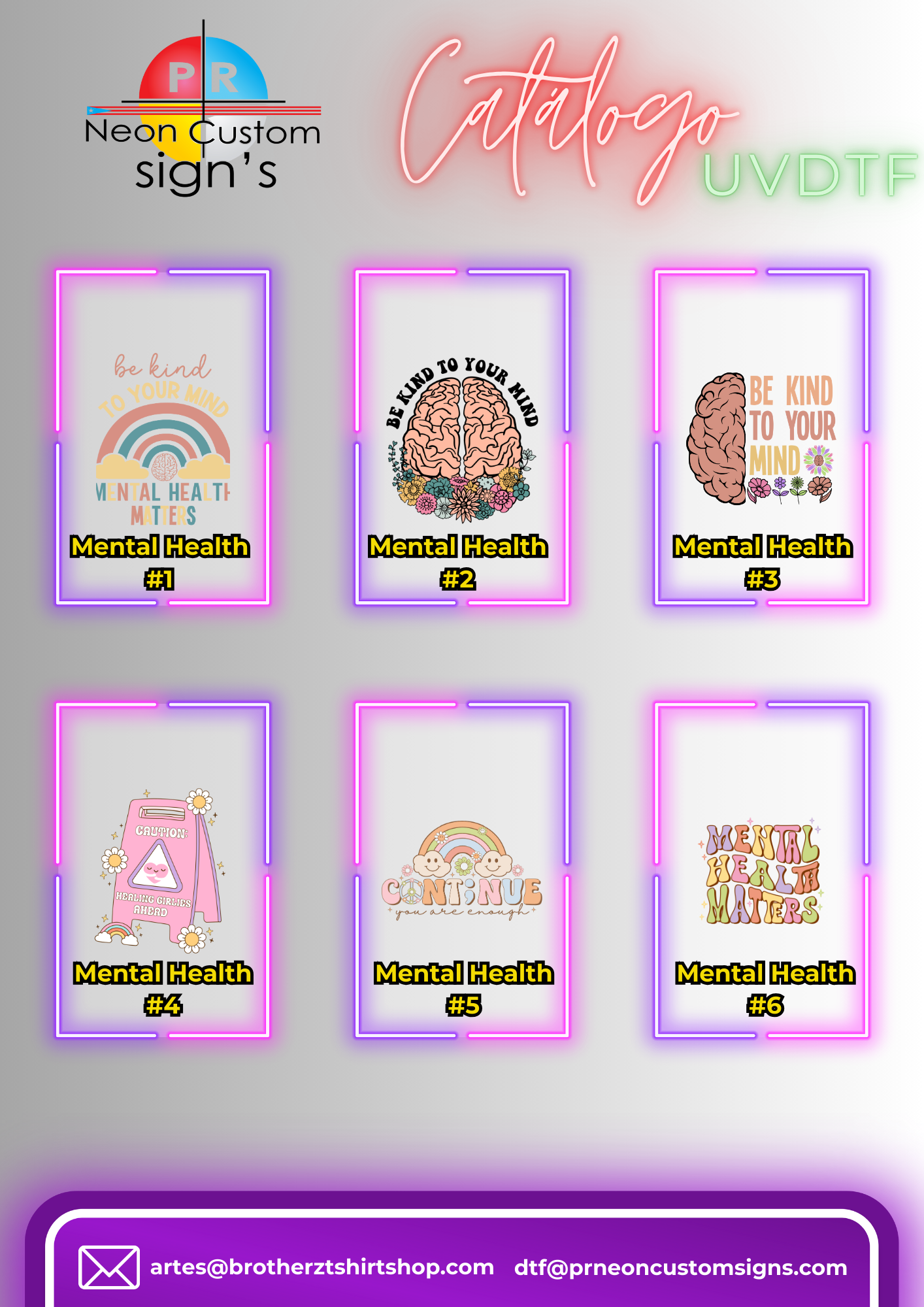 Mental Health Stickers 1.5"