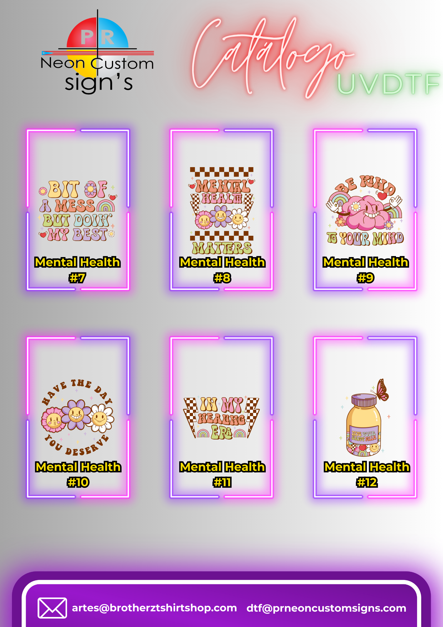 Mental Health Stickers 1.5"