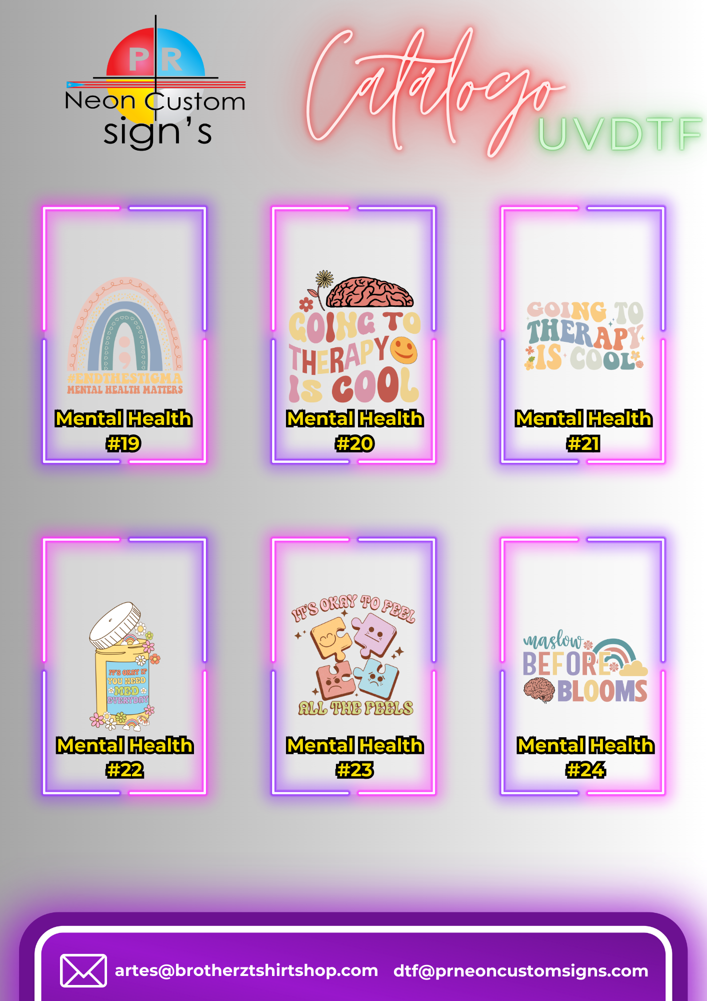 Mental Health Stickers 1.5"