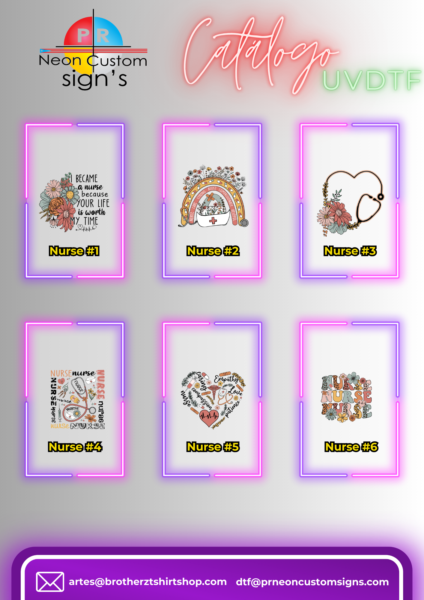 Nurse Stickers 1.5"