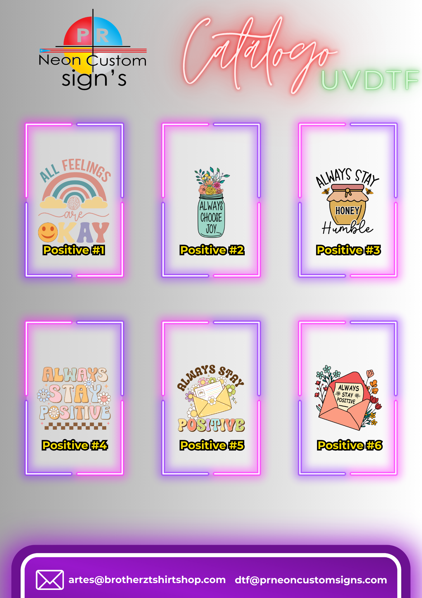 Positive Stickers 1.5"