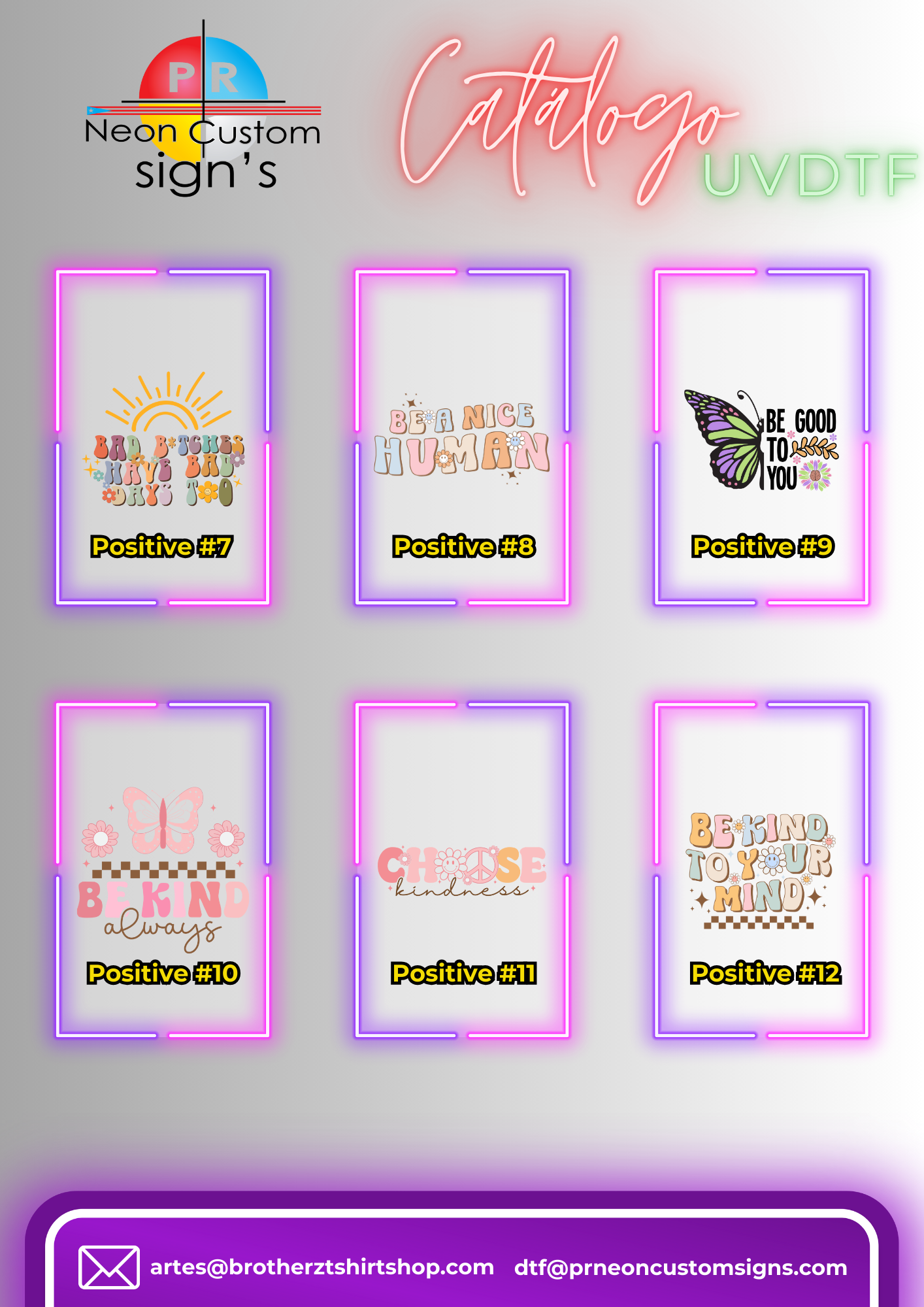 Positive Stickers 1.5"
