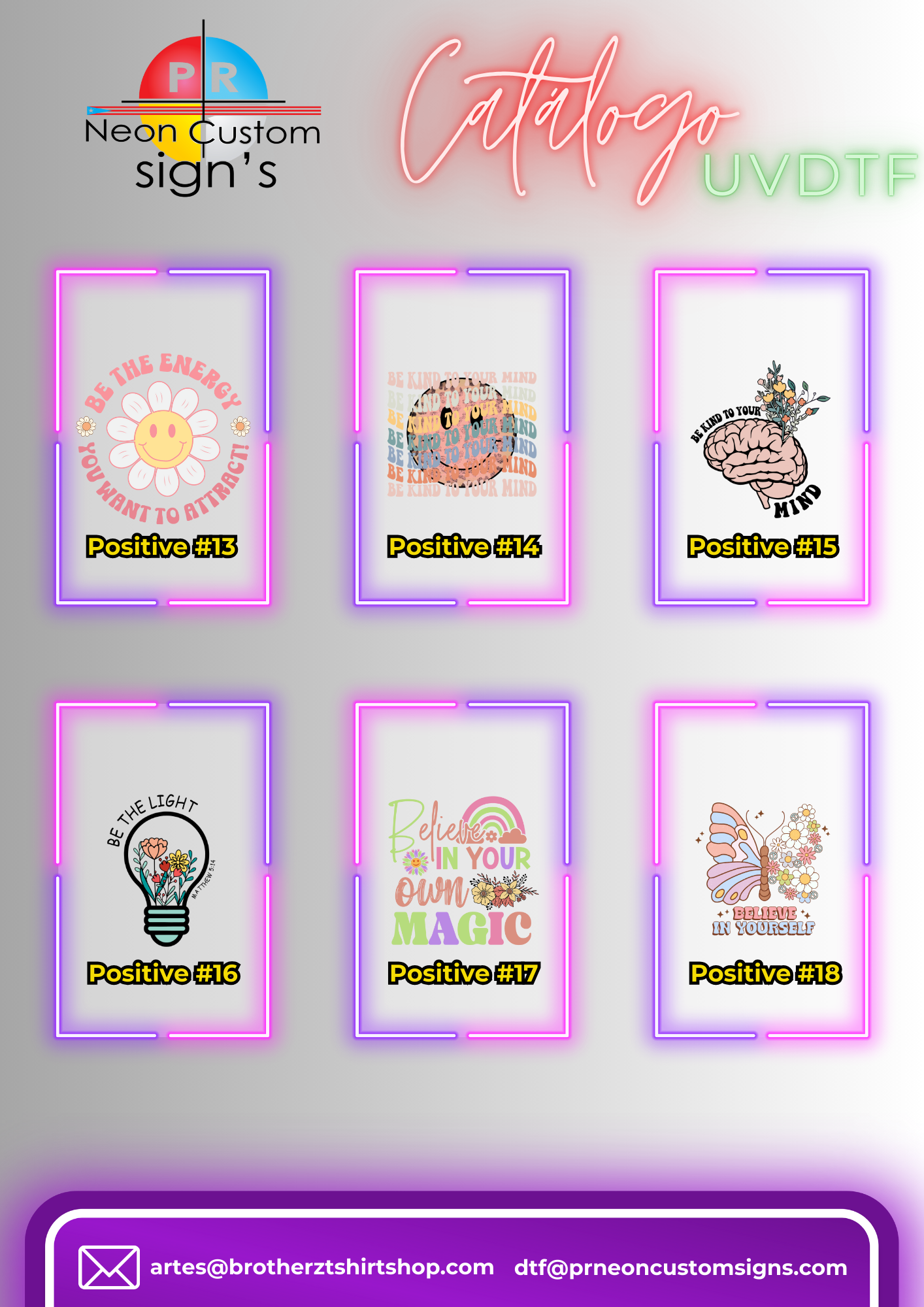 Positive Stickers 1.5"