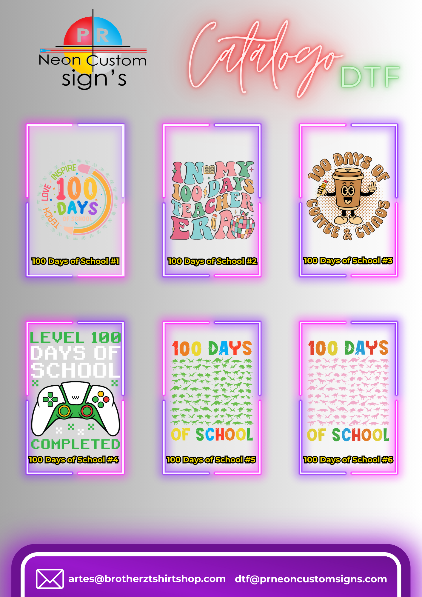 DTF 100 Days of School