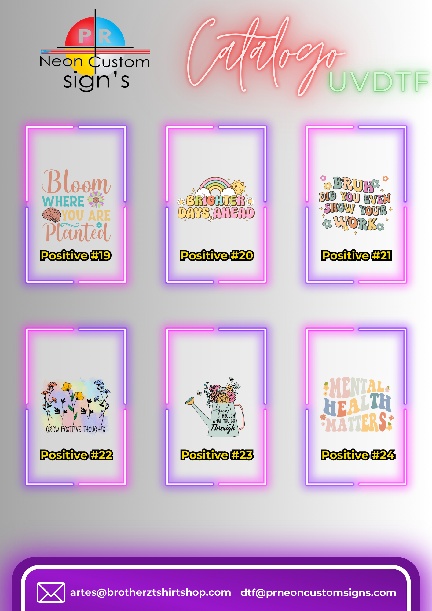 Positive Stickers 1.5"