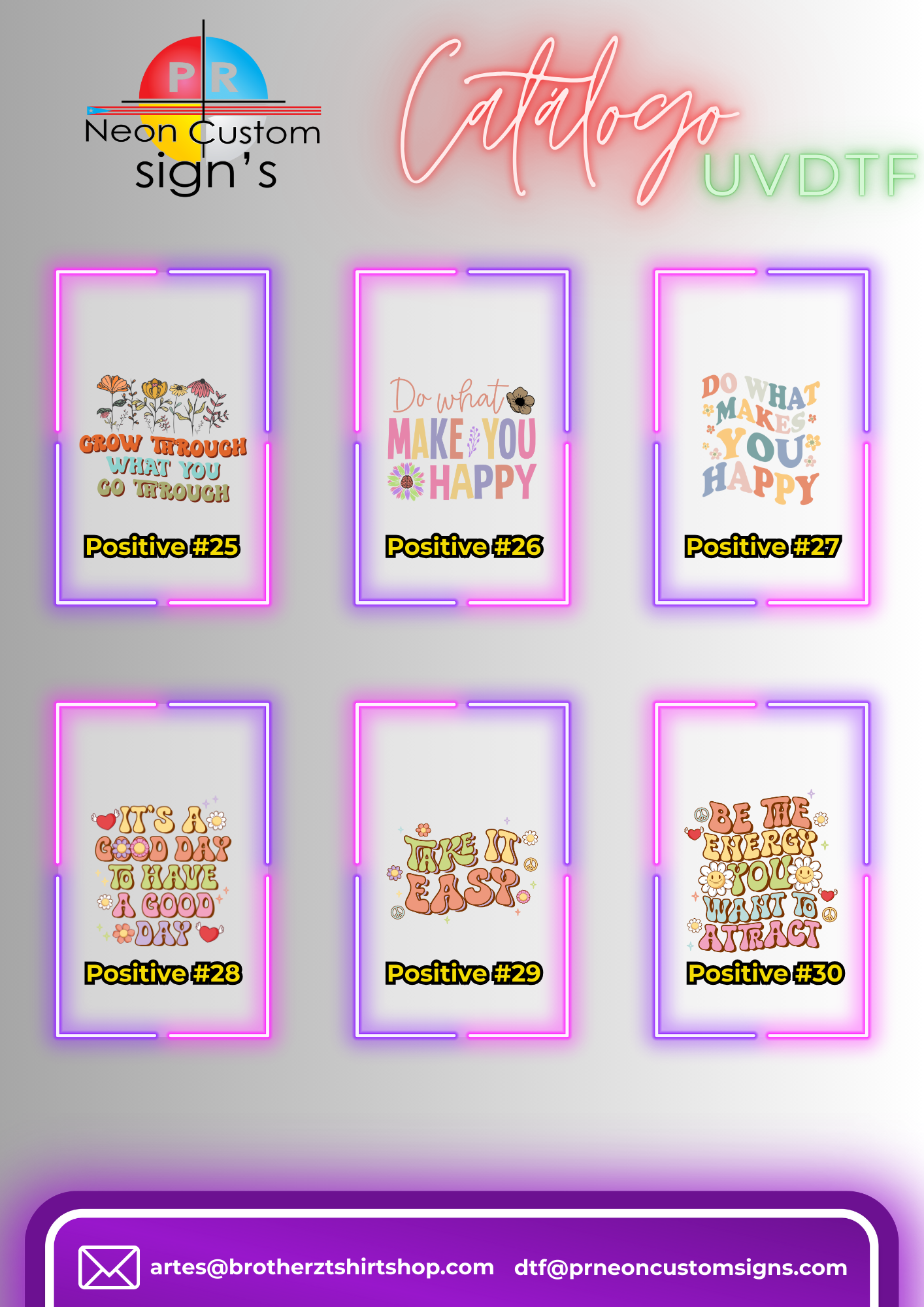 Positive Stickers 1.5"