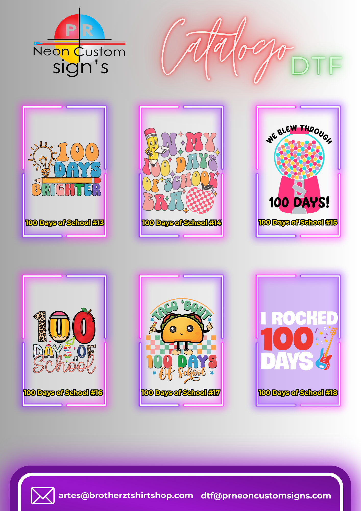 DTF 100 Days of School