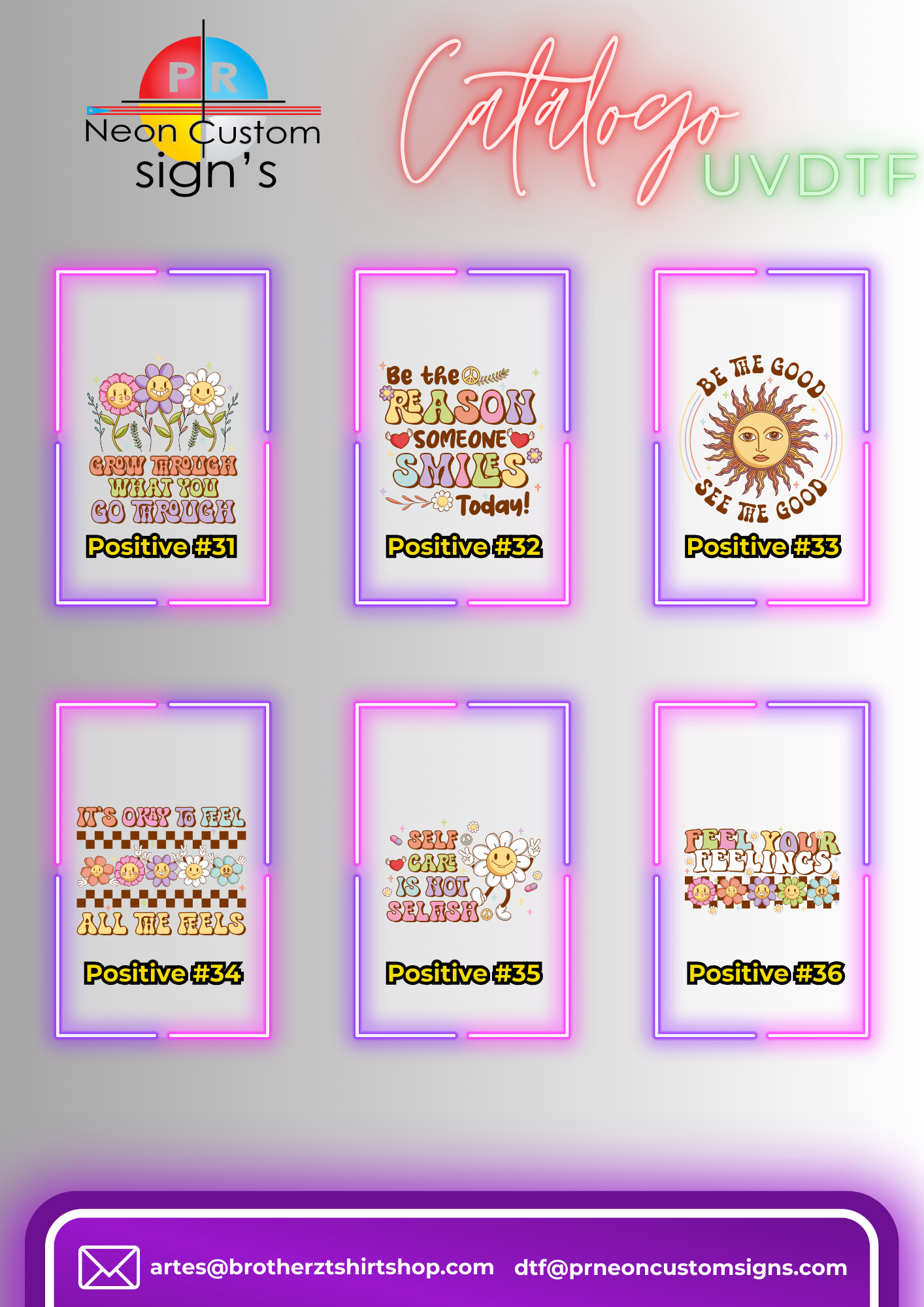 Positive Stickers 1.5"