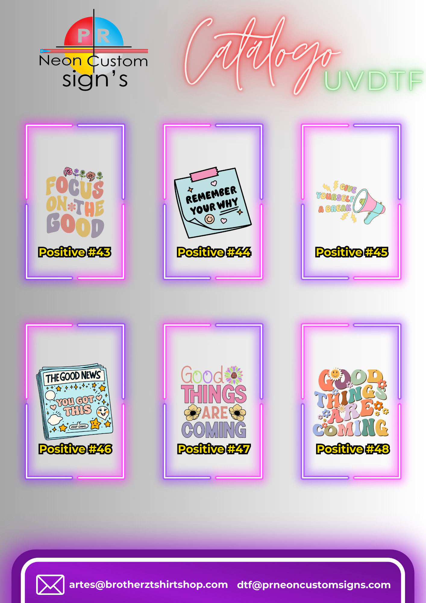 Positive Stickers 1.5"