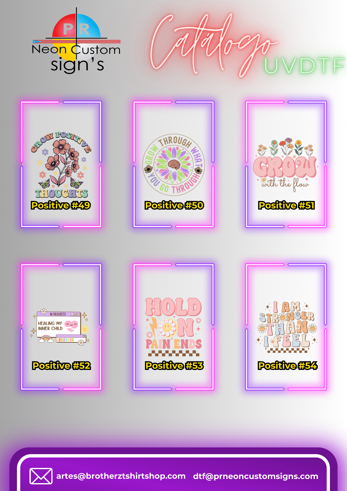 Positive Stickers 1.5"
