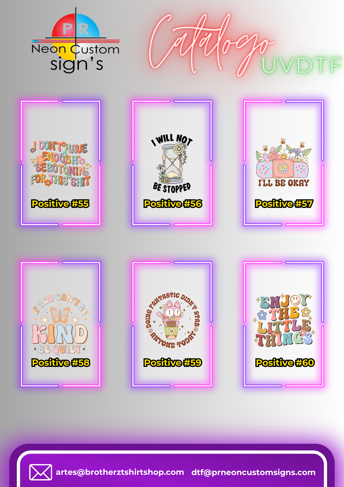 Positive Stickers 1.5"
