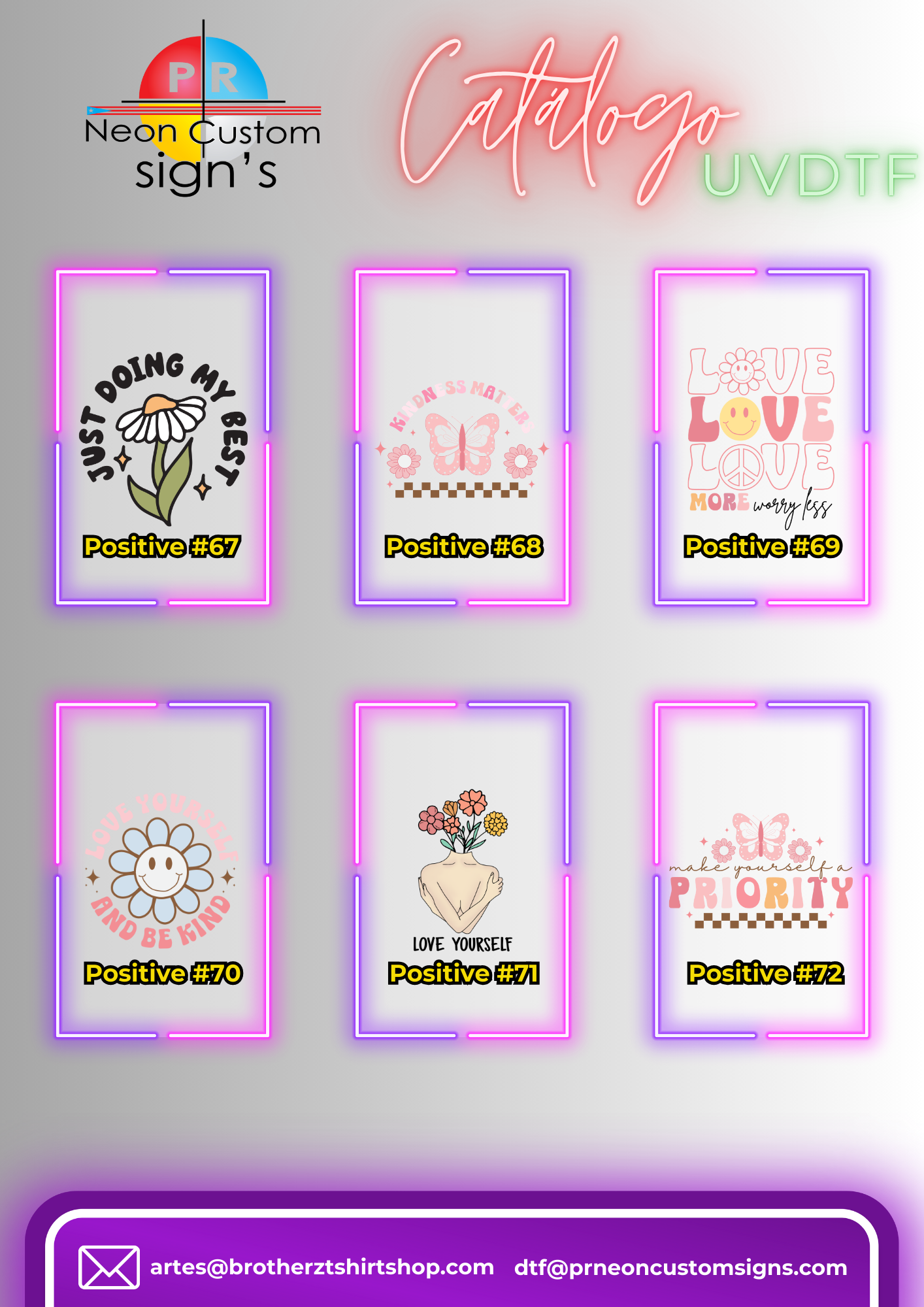 Positive Stickers 1.5"