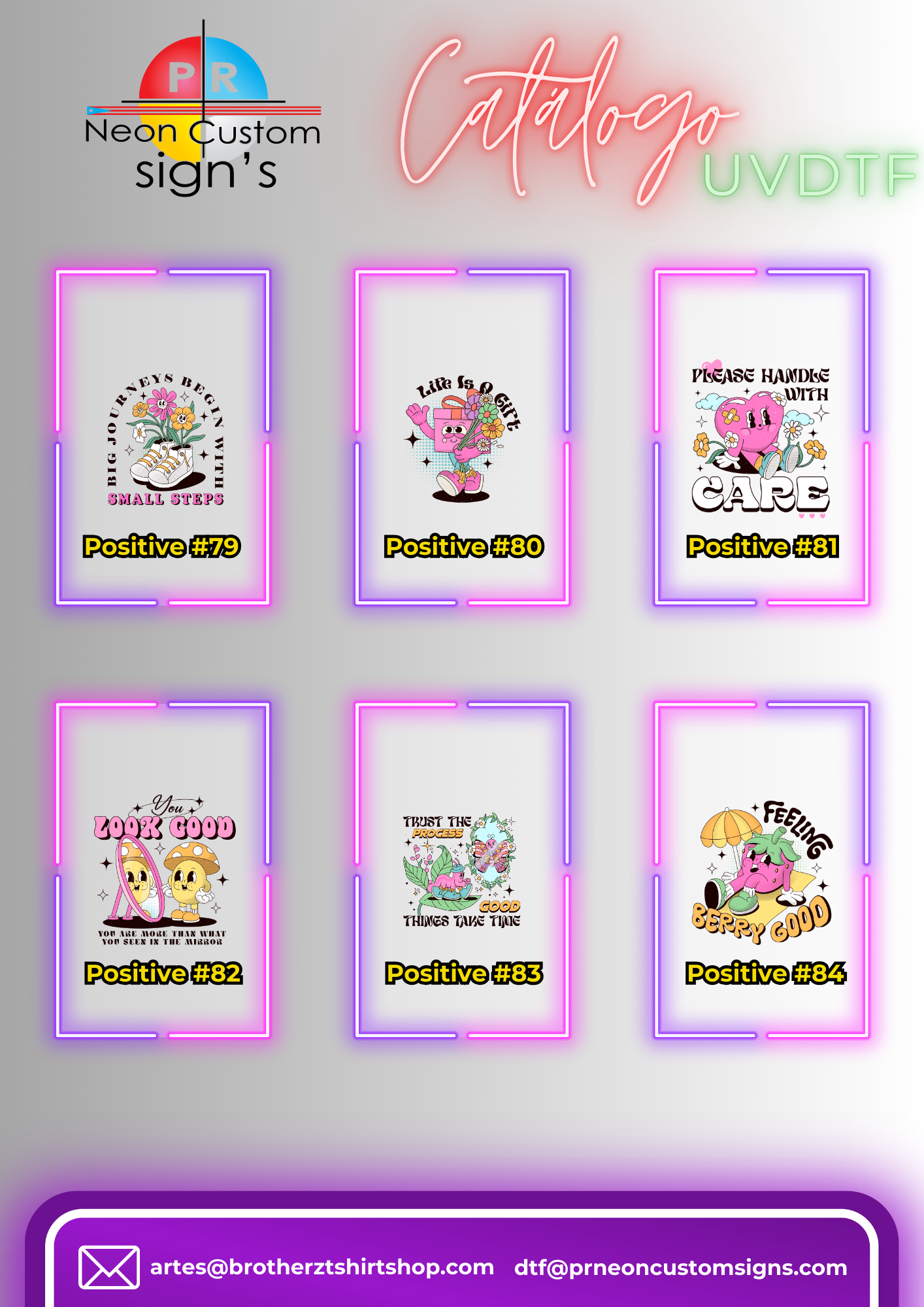Positive Stickers 1.5"