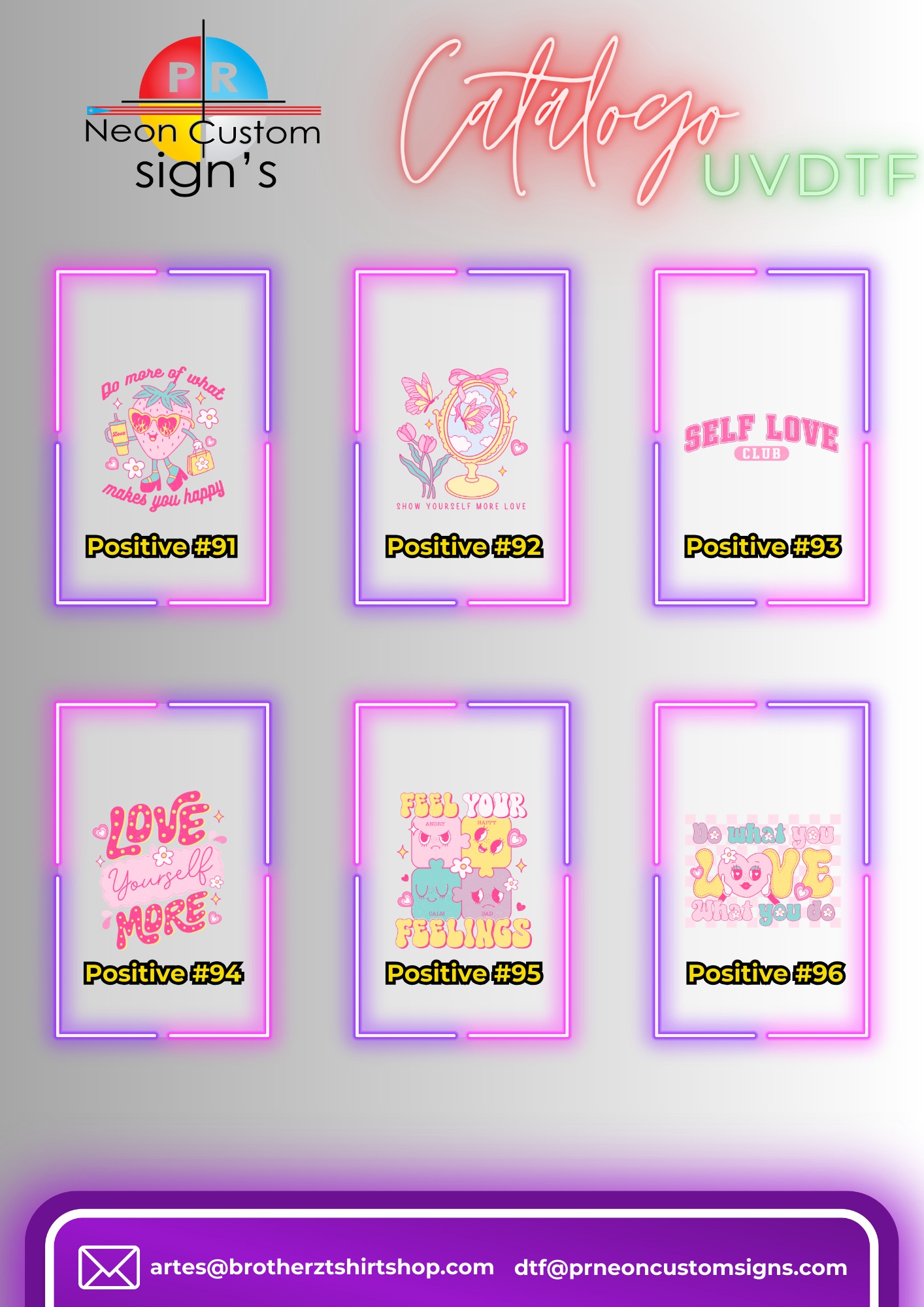 Positive Stickers 1.5"