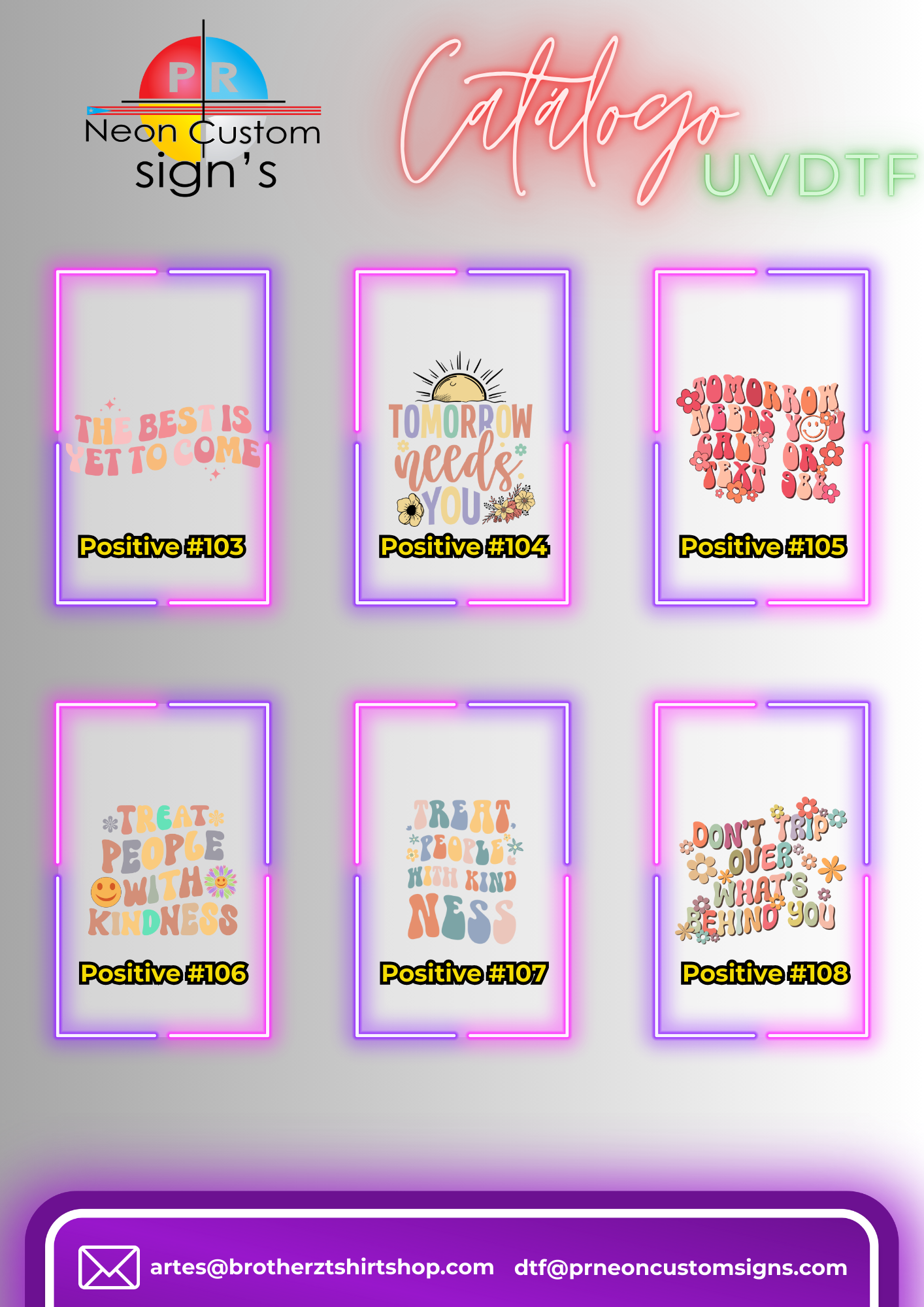 Positive Stickers 1.5"