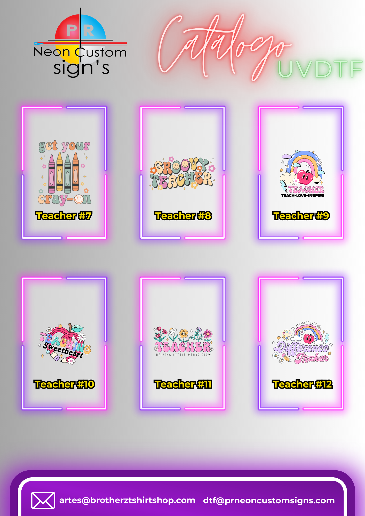 Teacher Stickers 1.5"