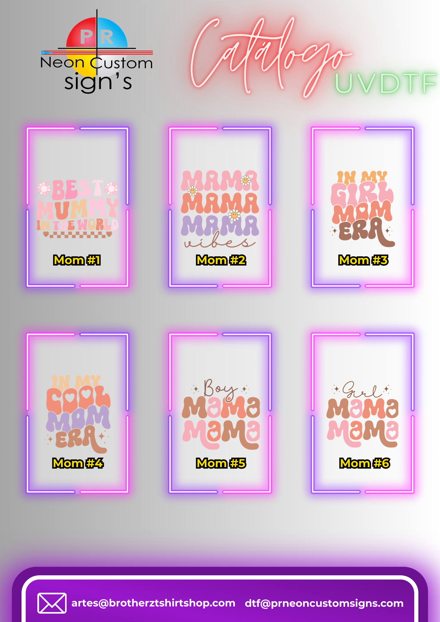 Mom Stickers 1.5"