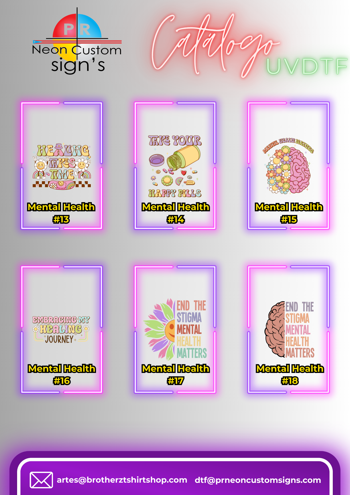 Mental Health Stickers 1.5"