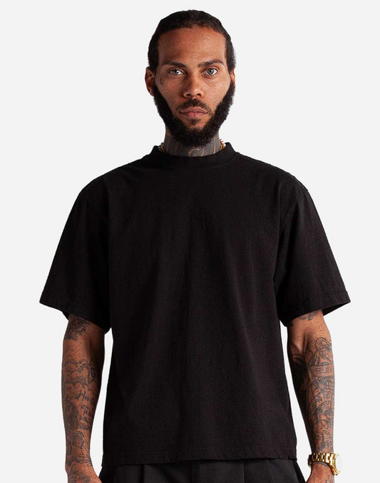 Shaka Wear Mens's Cropped Heavyweight T-Shirt