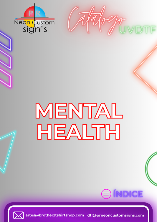 Mental Health Stickers 1.5"
