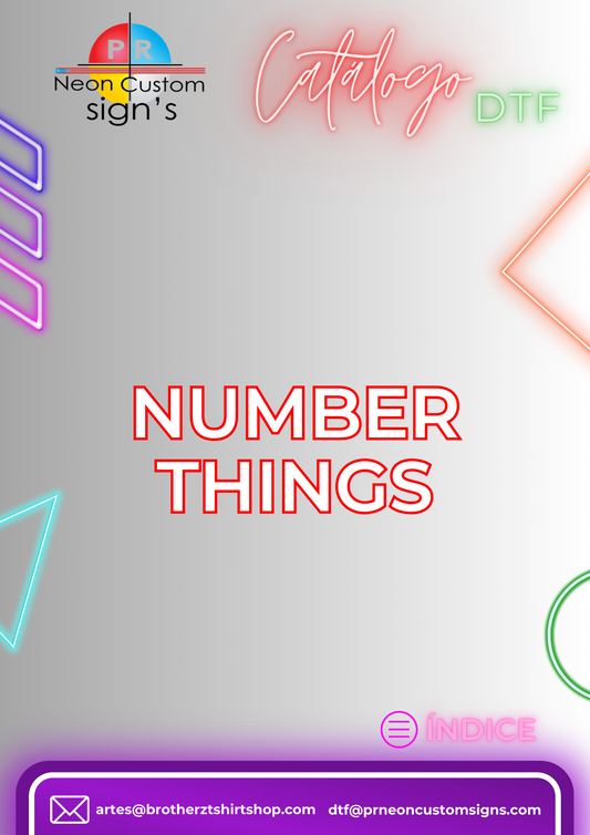 DTF Number Things