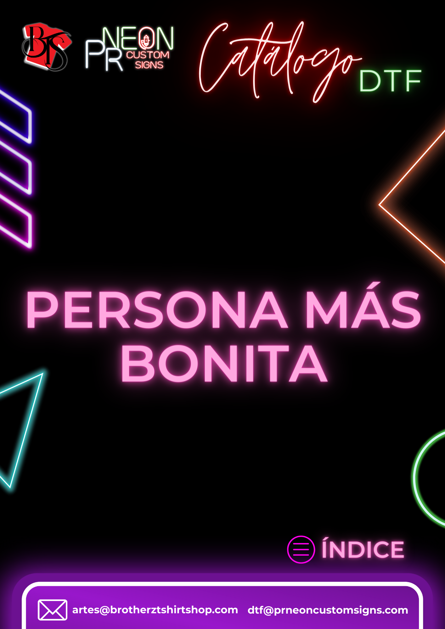 DTF Persona M s Bonita PR Neon Custom Signs Dtf persona m s bonita pr neon custom signs