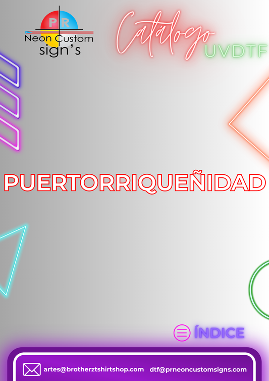 Puertorriqueñidad Stickers 1.5"