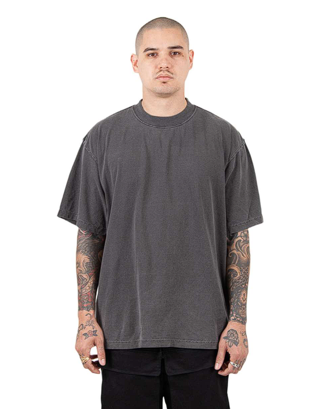 Men's Garment-Dyed Reverse T-Shirt