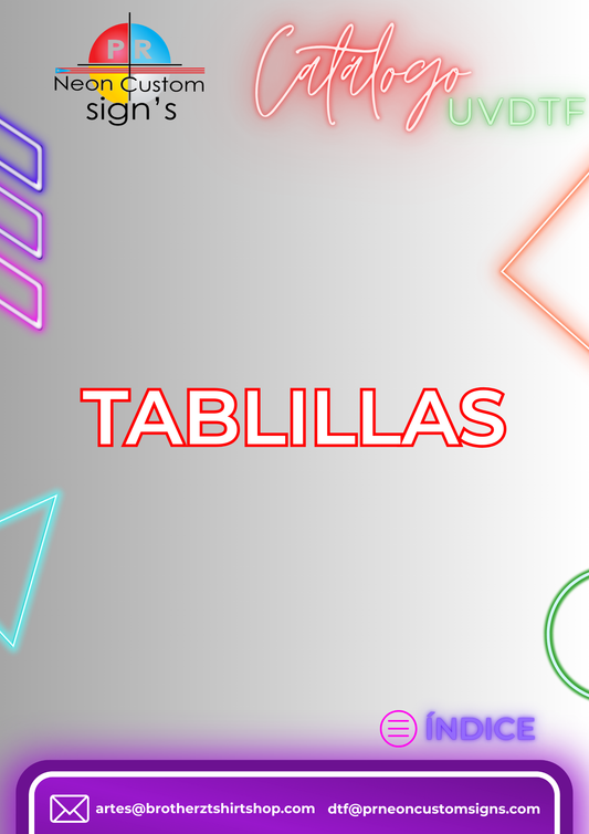 Tablillas Stickers 1.5"